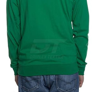Último diseño de los hombres Jersey sudaderas con capucha básicas de algodón mezclado sudaderas con capucha nuevo estilo de los hombres Jersey sudaderas con capucha - Product Image 6