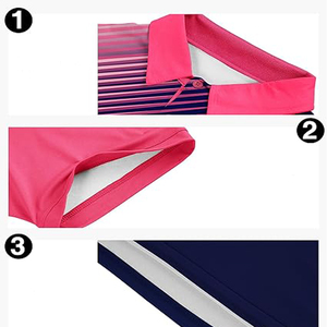 เสื้อโปโลผู้ชายแขนสั้นแห้งเร็วเสื้อกอล์ฟเสื้อออกกำลังกายลำลองดูดซับความชื้น - Product Image 3