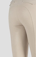 Culotte d'équitation de luxe confortable et durable pour femme, taille haute, en nylon et élasthanne, avec logo personnalisé, magnifique et extensible