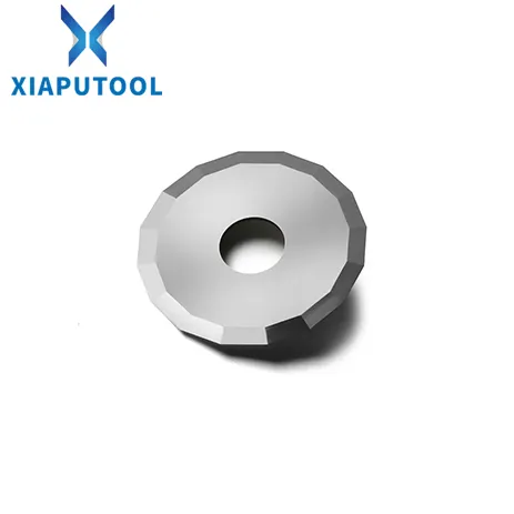 XPTOOL התאמה אישית של להבי חותך סיבובי 16 צדדים להב עגול חותך סיבובי טונגסטן קרביד להב חותך עגול