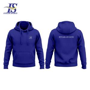 Sweat à capuche de qualité supérieure pour hommes et femmes, streetwear unisexe sur mesure pour l'hiver et l'automne, à capuche avec logo frontal - Product Image 3