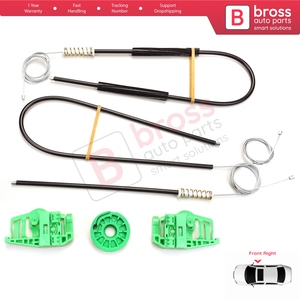 Juego de Reparación de Elevalunas Eléctrico BWR742, Lado Derecho, para Serie 3 E46 Compact 2001-2005, 2/3 Puertas, 51338251352 - Product Image 2