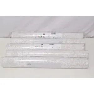 Langtan Modern Geometric Floral <b>Wallpaper</b> <b>Rolls</b> 63006 Beige for Living Room Bedroom Kitchen Hotel Kids' Rooms 5-Pack PVC - Product Image 1