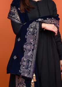 2025ผ้าพันคอผ้าพาชมินากำมะหยี่พิมพ์ลายสวยงามมาใหม่ผ้าพันคอสวยพร้อมคริสตัลลาย Paisley ผ้าพันคอ Pashmina เนื้อนุ่ม - Product Image 3