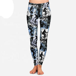 Leggings pour femmes au design personnalisé haute performance pour les amateurs de vêtements de sport Leggings à sublimation - Product Image 4