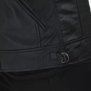 Men's Slim-Fit <b>Leather</b> <b>Jacket</b> | Stylish and Tailored <b>Genuine</b> <b>Leather</b> <b>Jacket</b> for a Modern Look - Product Image 6