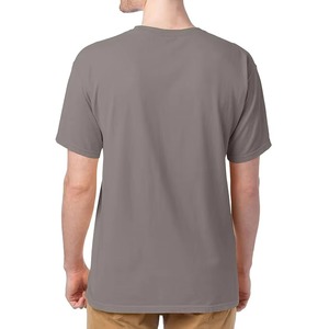 T-shirt pour homme à coupe classique pour l'été, fabriqué sur mesure avec logo personnalisé, marque privée, 100% coton, respirant, séchage rapide, en vente - Product Image 6