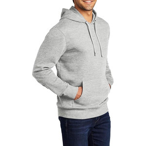 Gris Usine Personnalisé 430g Frit Couleur Détresse Hoodies Hommes Sweat Casual Lavé Col Rond Hommes Sweats À Capuche - Product Image 6