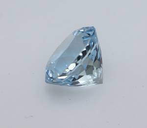 100% Aguamarina natural Piedra preciosa suelta facetada redonda Increíble color azul Piedra preciosa de alta calidad disponible en tamaño 2 mm a 6 mm Gemas - Product Image 3