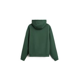 เสื้อฮู้ดผู้ชายผ้าฝ้ายฟลีซ 100% เป็นมิตรกับสิ่งแวดล้อม นุ่ม อุ่น ระบายอากาศได้ดี สวมใส่สบาย ทรงปกติ รุ่น 2026 สำหรับฤดูใบไม้ร่วงและฤดูหนาว ทรงไหล่ตก - Product Image 4