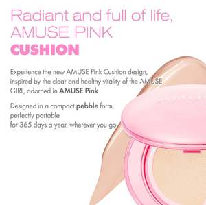 [AMUSE] Dew Power Vegan Cushion 15g Vente en gros Maquillage Beauté Cosmétique coréen Fond de teint - Product Image 3