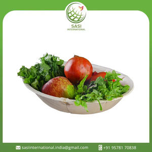 Los cuencos redondos profundos desechables de hoja de palma elegantes de la mejor calidad para bodas elevan su experiencia de servicio de alimentos a buen precio - Product Image 2