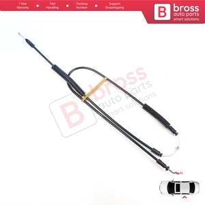 Câble de déverrouillage de la serrure extérieure de la porte coulissante gauche BDP1601 pour Doblo MK2 263 Combo 51892698 - Product Image 2