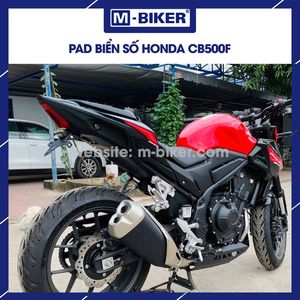 CB500F Folding Motorcycle License <b>Plate</b> <b>Holder</b> with Electrostatic Powder Coating for Convenient & Stylish Display - Product Image 4