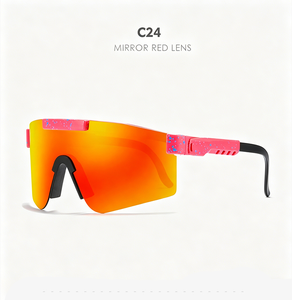 Occhiali da Sole Polarizzati UV400 Oversize per Ciclismo 2026, Occhiali da Bicicletta Antivento per Uomo e Donna, Sport all'Aperto - Product Image 3