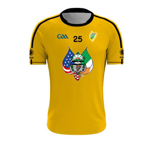 Camiseta de fútbol gaélico de poliéster 100% de alto rendimiento, kit de fútbol GAA de diseño sólido sublimado - Product Image 1