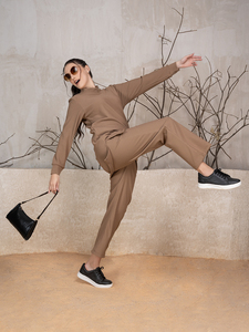 Los últimos diseños indios tradicionales modernos, ropa islámica, juego de cordones de invierno acanalados de poliéster para ropa de mujer a bajo precio - Product Image 6