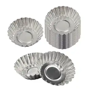 Best quality Aluminum cake baking pan Cookie Dessert Pastry Muffin Cupcake Boxes and Trays for Handicraft best selling