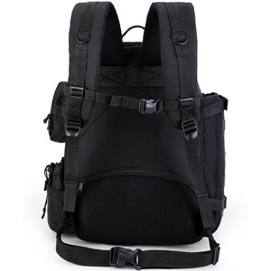 Mochila Venture Pack 45L - Negra con sistema de expansión externo Molle, panel trasero acolchado, correas ajustables para hombros y cintura, Camuflaje Personalizado - Product Image 3
