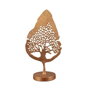 Objet de table en métal de haute qualité, design artistique contemporain, sculpture de table unique, accent moderne pour la maison et le bureau - Product Image 3