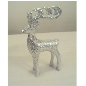 Ornement de Noël de renne en aluminium de couleur brune pour le dessus de Table de Festival de Noël de salon à la maison article décoratif - Product Image 2