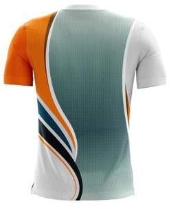 Camiseta de fútbol de poliéster personalizada OEM ODM Services, camiseta de fútbol de sublimación de calidad de nuevo diseño - Product Image 2