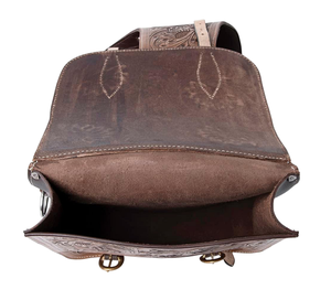 Sacs de selle de saut équestre en cuir véritable de qualité supérieure usinés à la main vêtements d'équitation occidentale sac de selle de qualité supérieure cheval - Product Image 6
