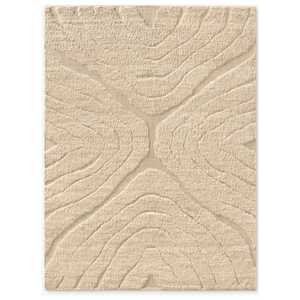 Alfombra de lana marroquí Hallow de alta calidad moderna, pila cortada en bucle, Color sólido, gruesa, anudada a mano, juegos de alfombras de área marrón Natural - Product Image 1