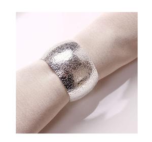 Fabricant en gros de ronds de serviette de serviettes en acier inoxydable pour la décoration de table de fête Porte-serviettes en acier d'aspect classique - Product Image 6