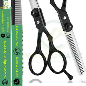 2024 Professional Hair Cutting <b>Scissors</b> <b>Shears</b> Barber Thinning Set Kit Family Hair Cutting Made With Stainless Steel - Product Image 5