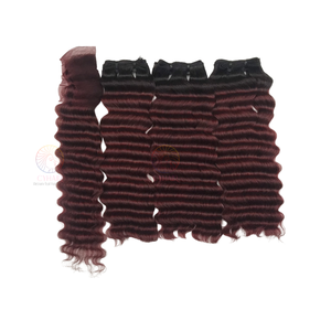 Proveedor vietnamita 100% Virgin Hair Raw Vietnamese Hair Bulk Deep Wave Cabello humano - Product Image 4