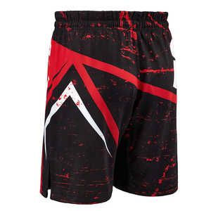 Short de MMA Green Hill MMS-3851 en polyester extensible et élasthanne, vêtements de sport, sublimation, boxe, arts martiaux, avec logo brodé - Product Image 1