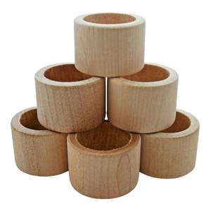 Ronds de serviette en rotin Décor de table en osier Ronds de serviette élégants pour une expérience culinaire élégante - Product Image 6