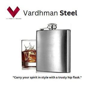 Hip Flask, Carry Your Spirit in Style with a Trusty Hip Flask, Sip Savvy, Flask Flow, Stealth Sip, <b>Liquid</b> Nest, Pocket Pour 9 oz - Product Image 2