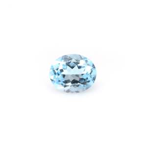 Topaze bleue naturelle 6,21 carats, quartz facetté, taille personnalisée, ovale, carré, poire, marquise, haute qualité, poli, calibré - Product Image 1