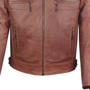 Chaqueta de Motociclista al por Mayor a Precio Razonable, Jersey de Carreras Más Vendido, Logotipos Personalizados, Chaqueta de Motociclista de Cuero Genuino - Product Image 6