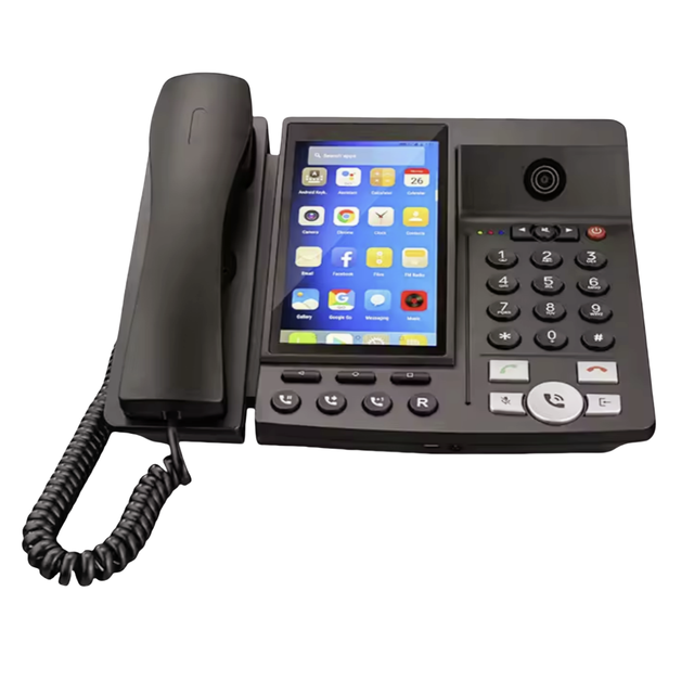 Low Cost 4G LTE GSM 5.5 Inch Display Android 8.1 Fixed Wireless Phone Built Camera Capacitive Multi-touch 2GB Memory MaxComm