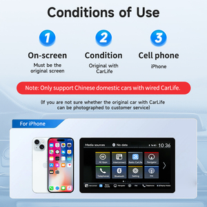 OEM Carlinkit Có Dây Carlife Không Dây Carplay Adapter Wifi USB Module Streaming Box Ai Carplay Đối Với Apple Trung Quốc Xe - Product Image 6