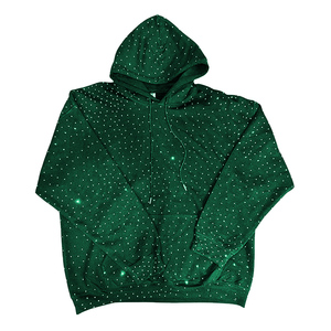 Sweat à capuche pour homme en molleton 100% coton de haute qualité, uni, brodé, teint, écologique, respirant, style vintage, pour l'automne - Product Image 4