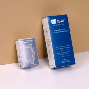 กล่องบรรจุภัณฑ์สบู่สบู่แบบย่อยสลายได้เป็นมิตรกับสิ่งแวดล้อมพร้อมหน้าต่างลูกปัดขี้ผึ้งดาวเรืองธรรมชาติแบบย่อยสลายได้ตามธรรมชาติผลิตในสไตล์สหรัฐอเมริกา - Product Image 1