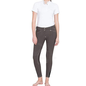Wholesale Women Equestrian Riding Pant Factory Direct Supply OEM/ODM Ladies Riding Pant Jodhpur & Breeches Customized - Product Image 3