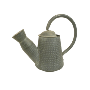 Haute qualité personnalisé fait à la main extérieur décoratif jardin décor Antique brun peint métal arrosoir - Product Image 3