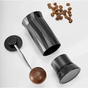 Molinillo de Café Manual Profesional, Totalmente Metálico, Fácil de Limpiar, Antiadherente, Antideslizante, Portátil, con Muela de Precisión para el Hogar y Viajes - Product Image 6