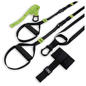Système de gym à domicile : Équipement d'entraînement complet pour le corps, kit d'entraînement avec sangles de suspension - Product Image 3