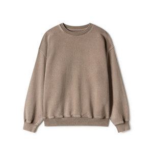 สเวตเชิ้ตคอปกสีขาวสำหรับผู้ชายเสื้อสเวตเชิ้ตผ้าเกล็ดปลาทำจากผ้าฝ้าย100% - Product Image 6