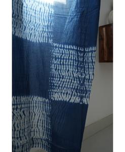 Thick Lined 100% Cotton Pastoral Style <b>Window</b> <b>Curtain</b> Panels Durable Texture Eco-Friendly Blackout Noise Reduction Heat Control - Product Image 4