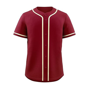 เสื้อเจอร์ซีย์เบสบอลปักลายสำหรับผู้ชายแบบใหม่ระบายอากาศได้ดีแห้งเร็วพิมพ์ลายพิมพ์ซับลิเมชันสำหรับใส่เล่นกีฬา - Product Image 3