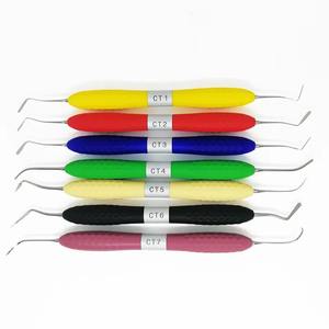 7-Piece Dental Bone Graft Set Manual Condensers Pluggers Instrument Resin Plastic and Steel Material - Product Image 3