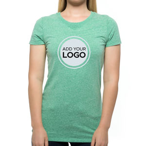 Tri-blend <b>T</b> <b>Shirts</b> <b>for</b> Women's Cotton Short Sleeve <b>Shirts</b> Soft Breathable Crew Neck <b>T</b>-<b>Shirts</b> Basic Tops <b>Ladies</b> <b>T</b>-<b>Shirts</b> - Product Image 3