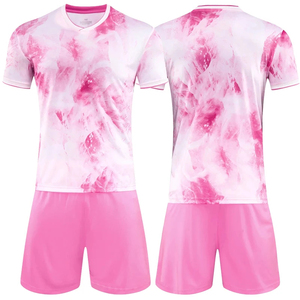 Conjuntos de camisetas de fútbol unisex para adultos con logotipo personalizado, nombres de equipos personalizables, números, 100% de poliéster, transpirable, de secado rápido, manga corta - Product Image 3